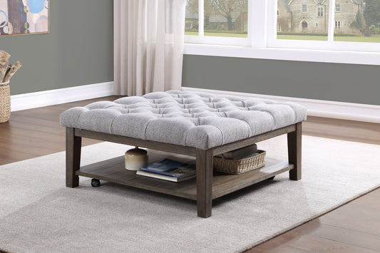 Roseboro Coffee Table Ottoman GREY