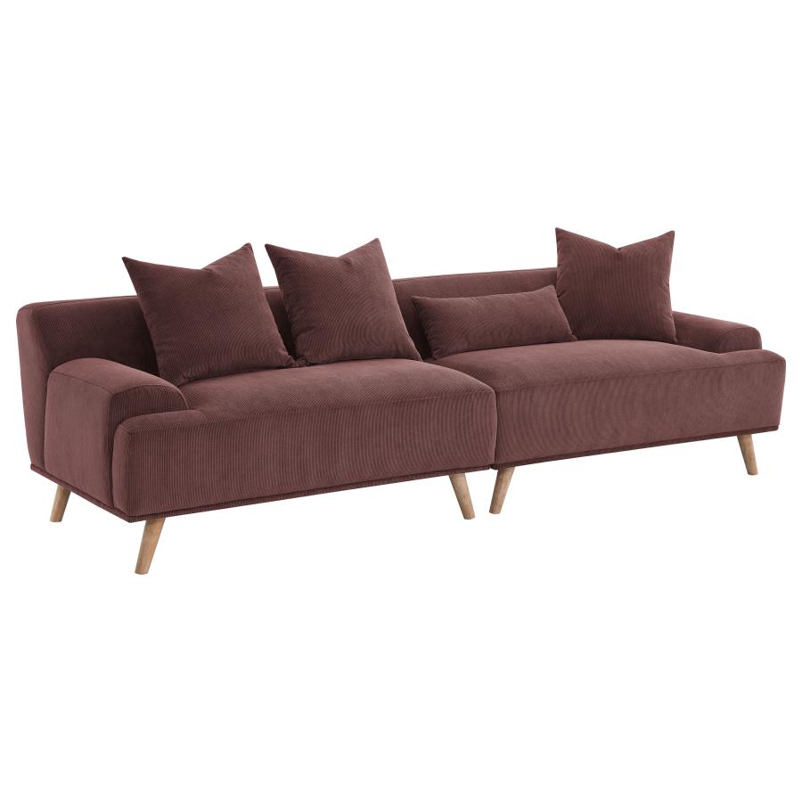 Elizabeth XL Sofa WINE RED