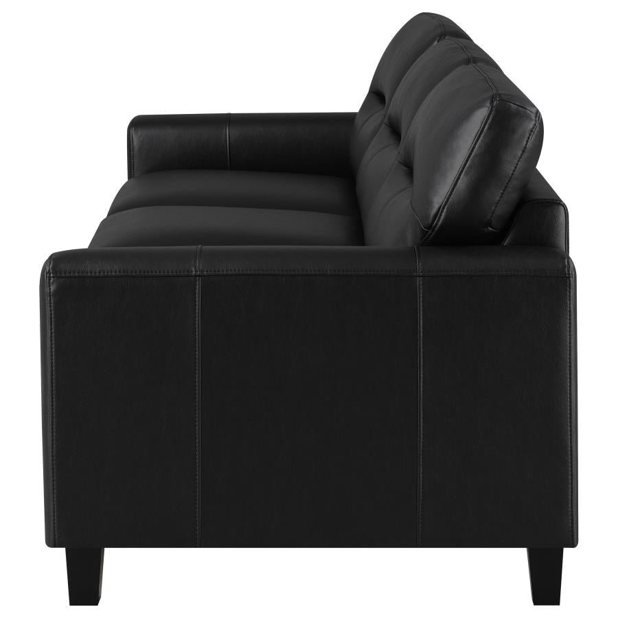 Scotland Sofa BLACK VINYL