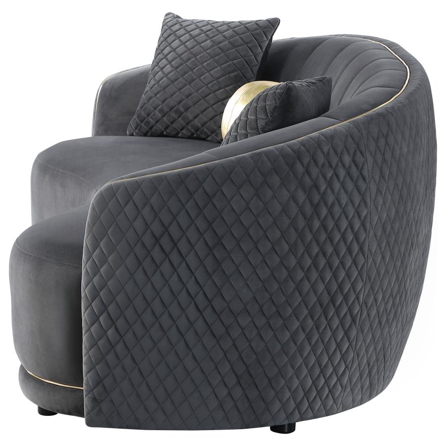 Brookside Sofa DARK GREY