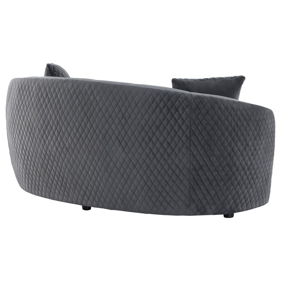 Brookside Loveseat DARK GREY