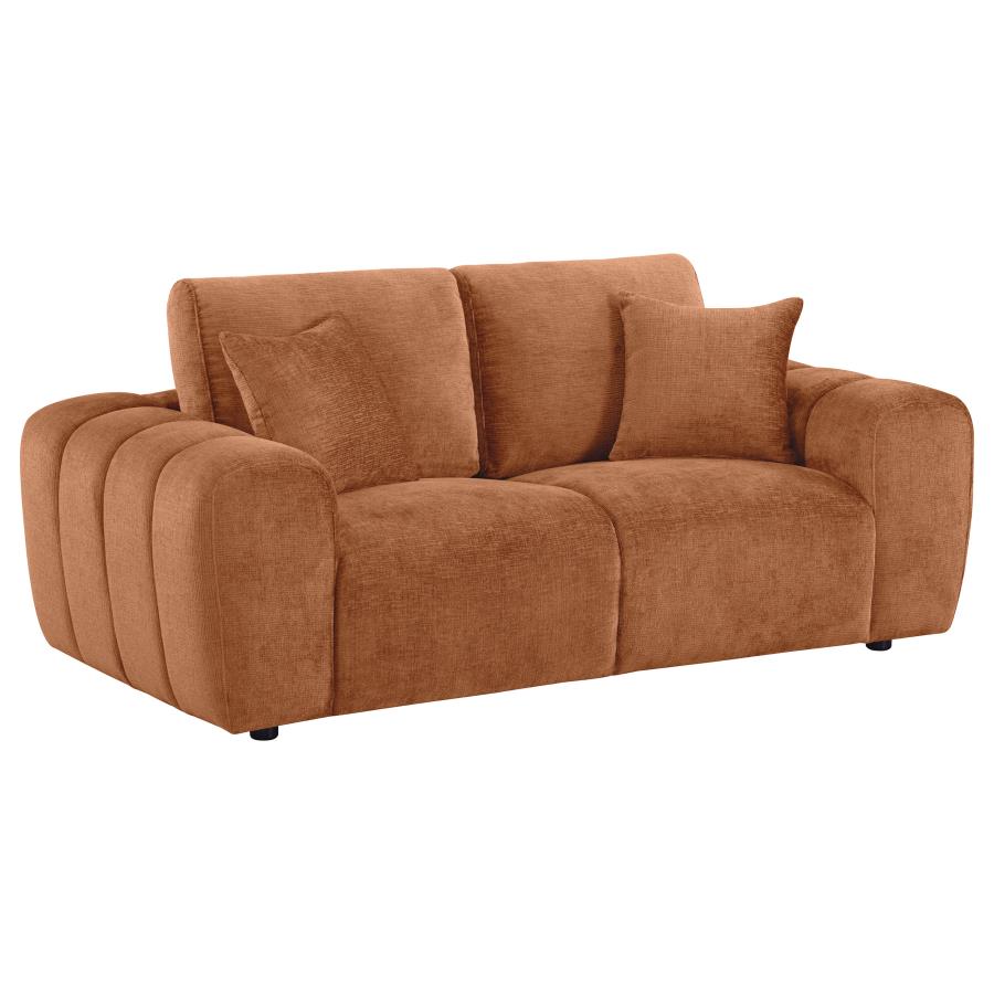 Burnett Loveseat BURNT ORANGE