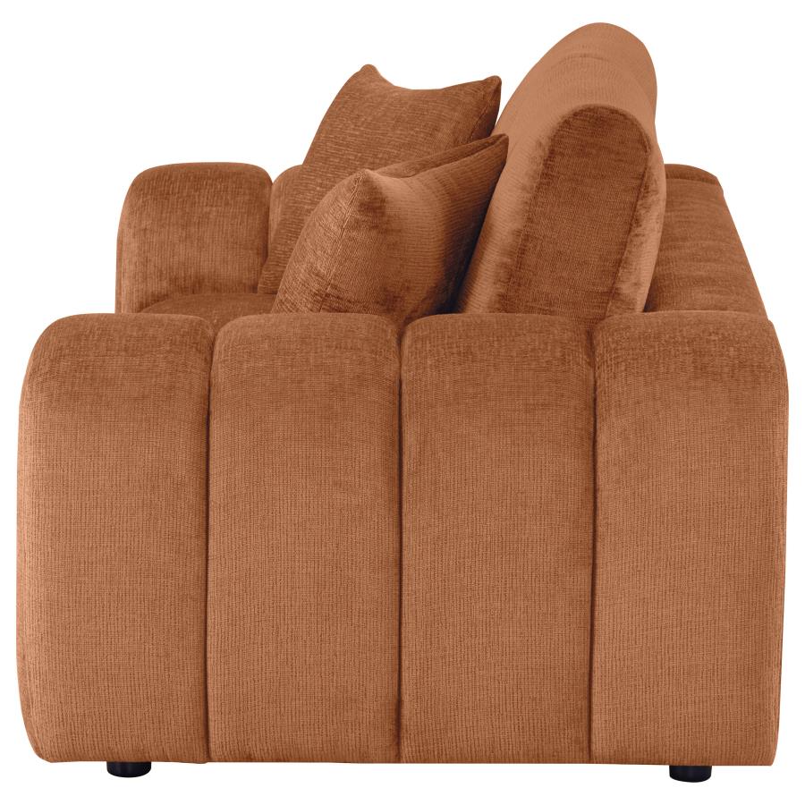 Burnett Loveseat BURNT ORANGE
