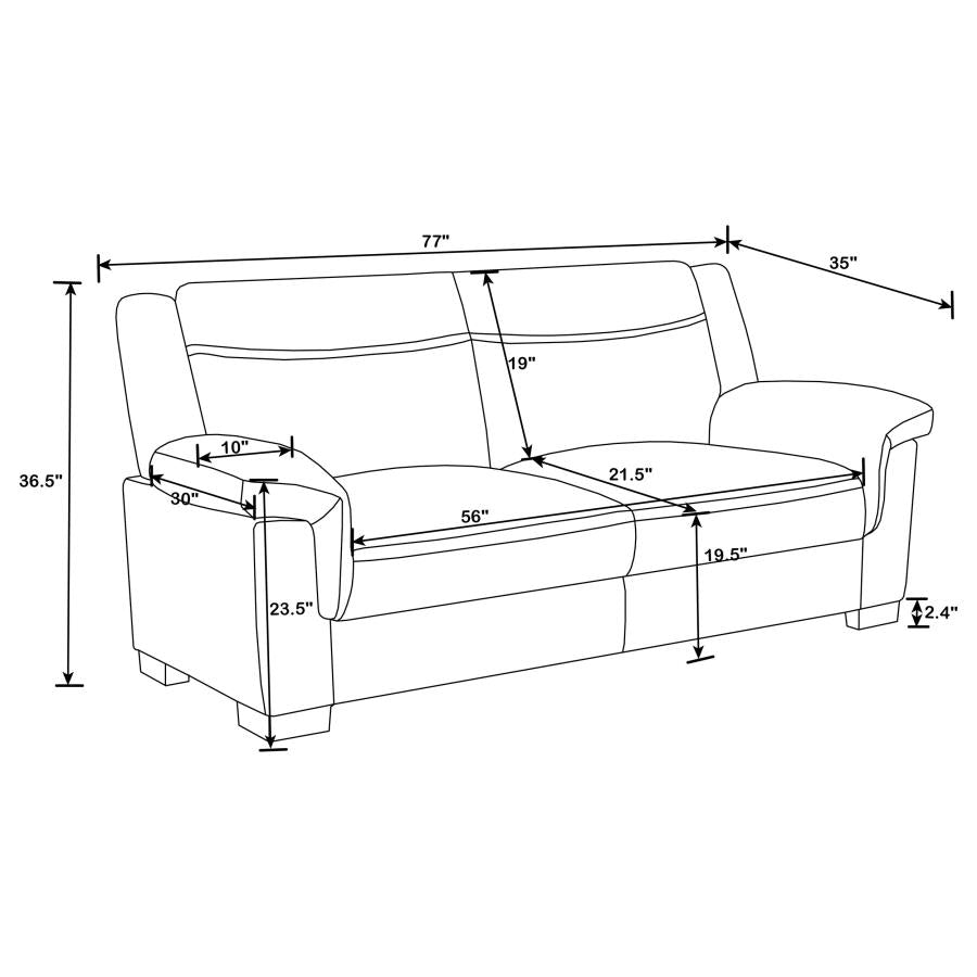 Arabella Sofa GREY VINLY