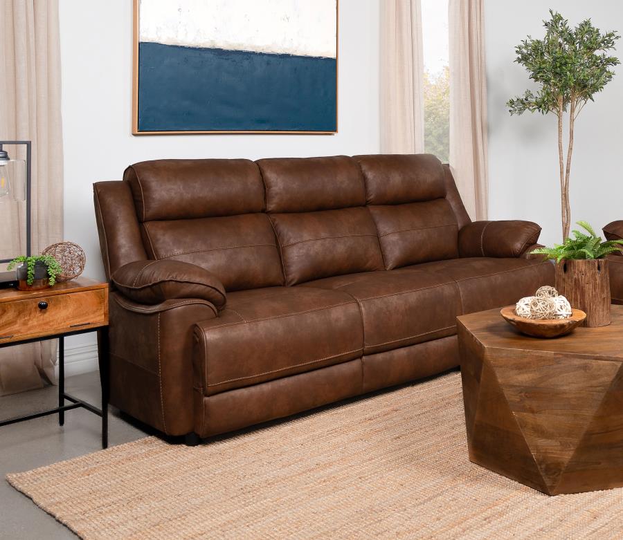 Ellington Reclining Sofa DARK BROWN