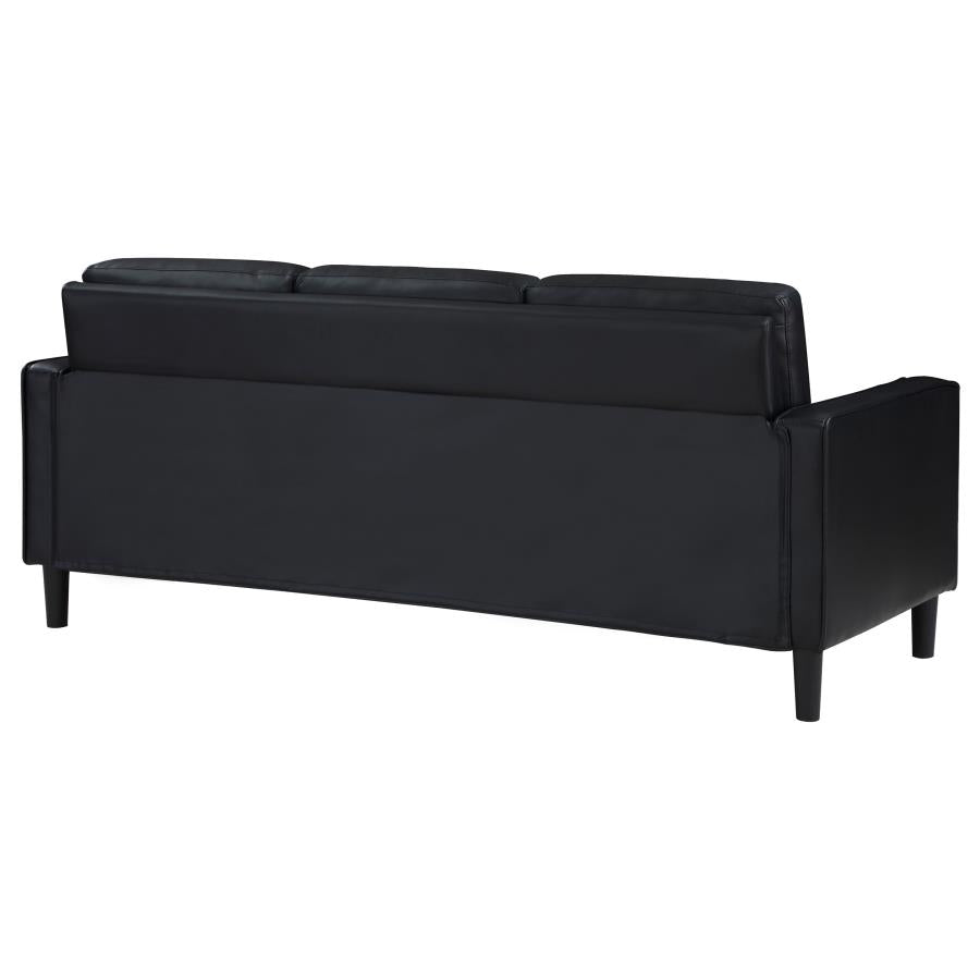 Ruth Sofa BLACK VINYL