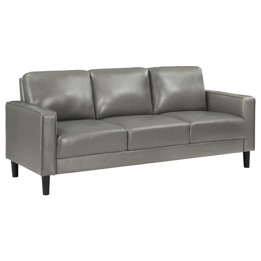 Ruth Vinyl Sofa GREY