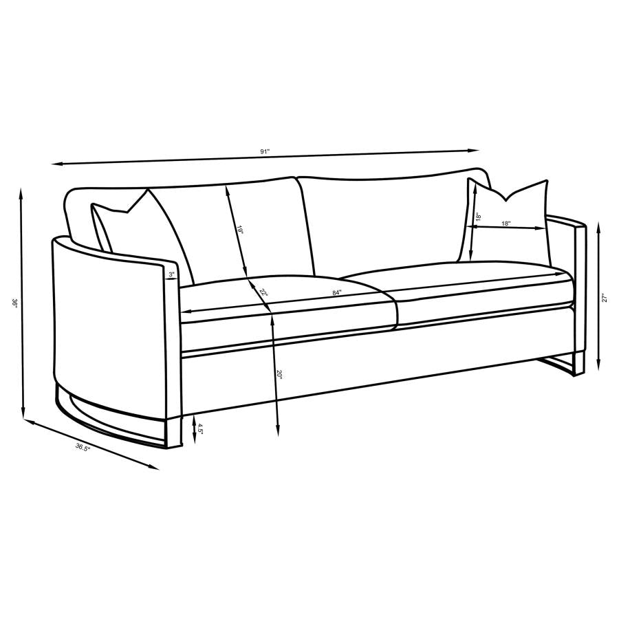 Corliss Sofa BEIGE