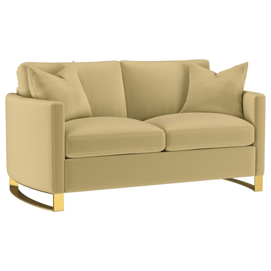 Corliss Loveseat CAMEL