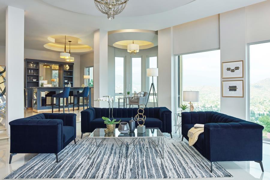 Chalet Loveseat BLUE