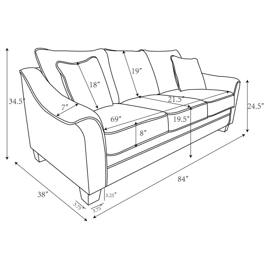 Tomkins Sofa LITE GREY