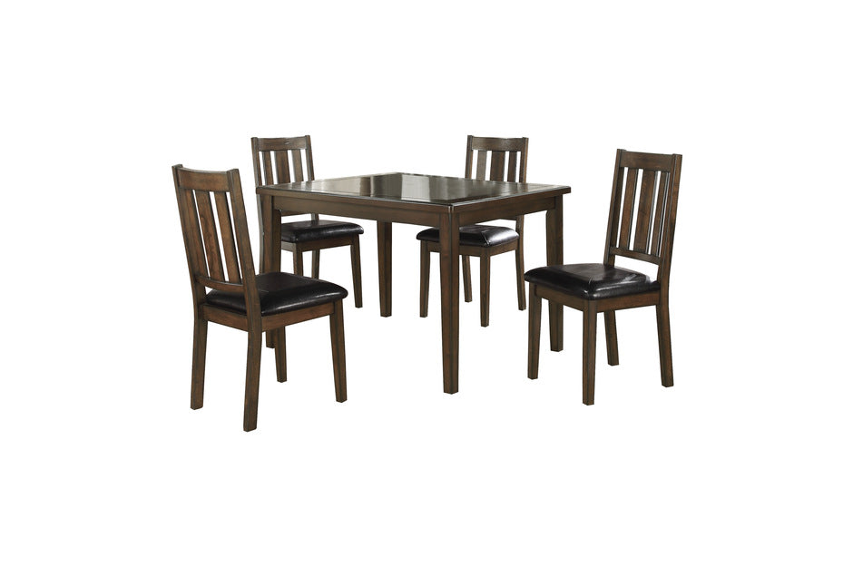 Mosely 5pcs Dinette Set SOLD IN SET ONLY - DARK BROWN CHERRY