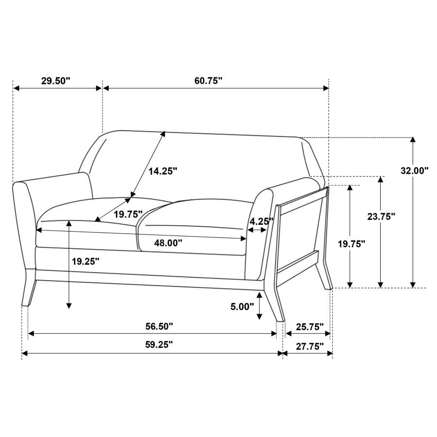 Vaughn Loveseat GREY