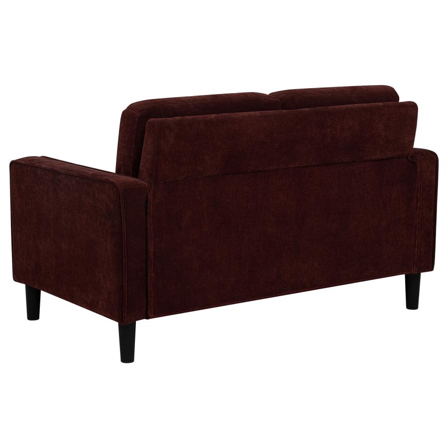 Ruth Loveseat RUST RED