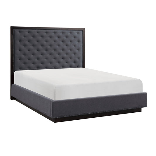 Larchmont Queen Bed CHARCOAL