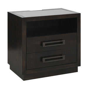 Larchmont Night Stand CHARCOAL