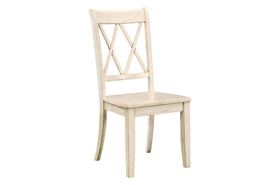 Janina 5pcs Dinette Set WHITE CHAIRS