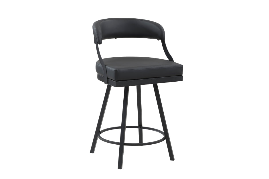 Crowley 5pcs Counter Set BLACK STOOLS