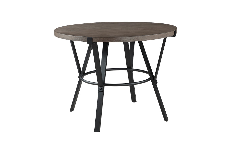 Crowley 5pcs Counter Set BLACK STOOLS