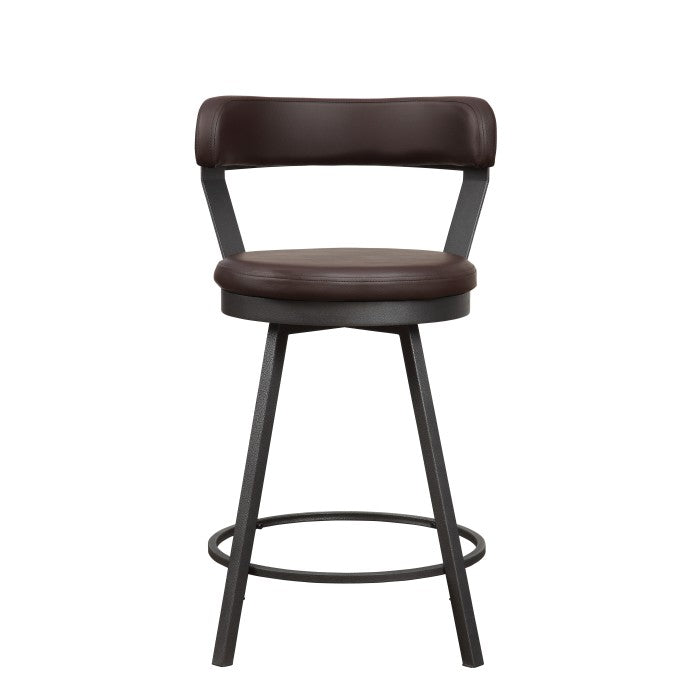 Appert 7pcs Counter Set BROWN STOOLS