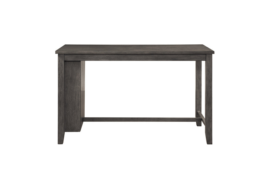 Timbre 5pcs Counter Set W/Vinyl Chairs GREY