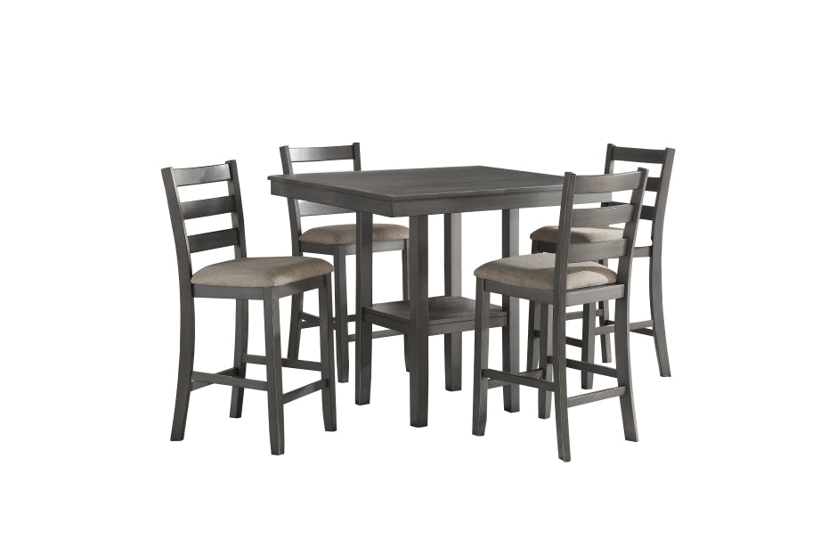 Sharon 5pcs Counter Set SOLD IN SET ONLY - GREY