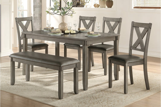 Holders 6pcs Dinette Set -SOLD IN SET ONLY- GREY