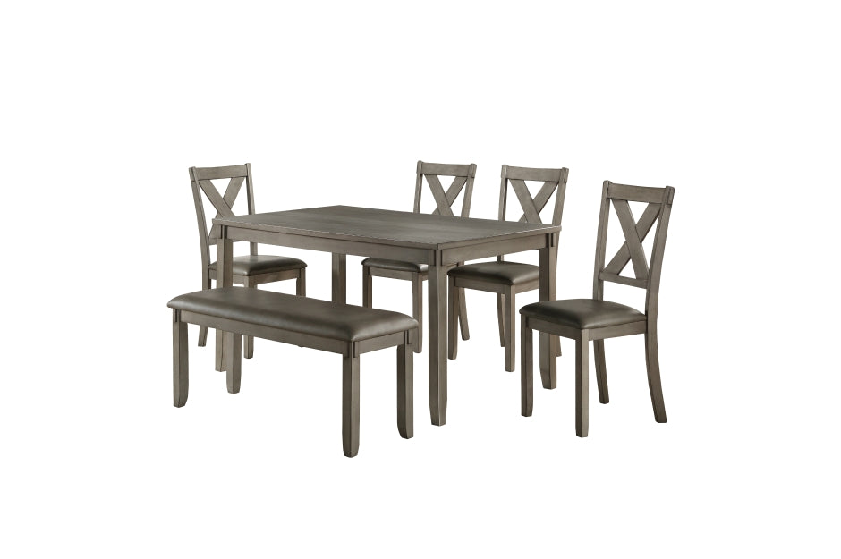 Holders 6pcs Dinette Set -SOLD IN SET ONLY- GREY
