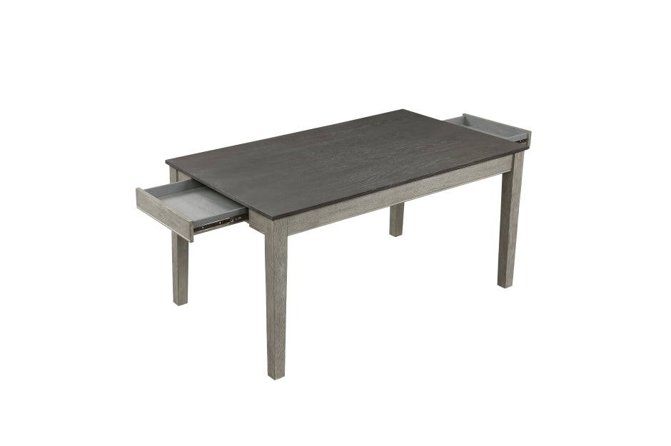 Armhurst 5pcs Dinette Set DARK GREY/LITE GREY
