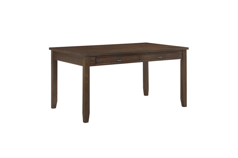 Binghampton 6pcs Dinette Set W/Bench DARK CHERRY