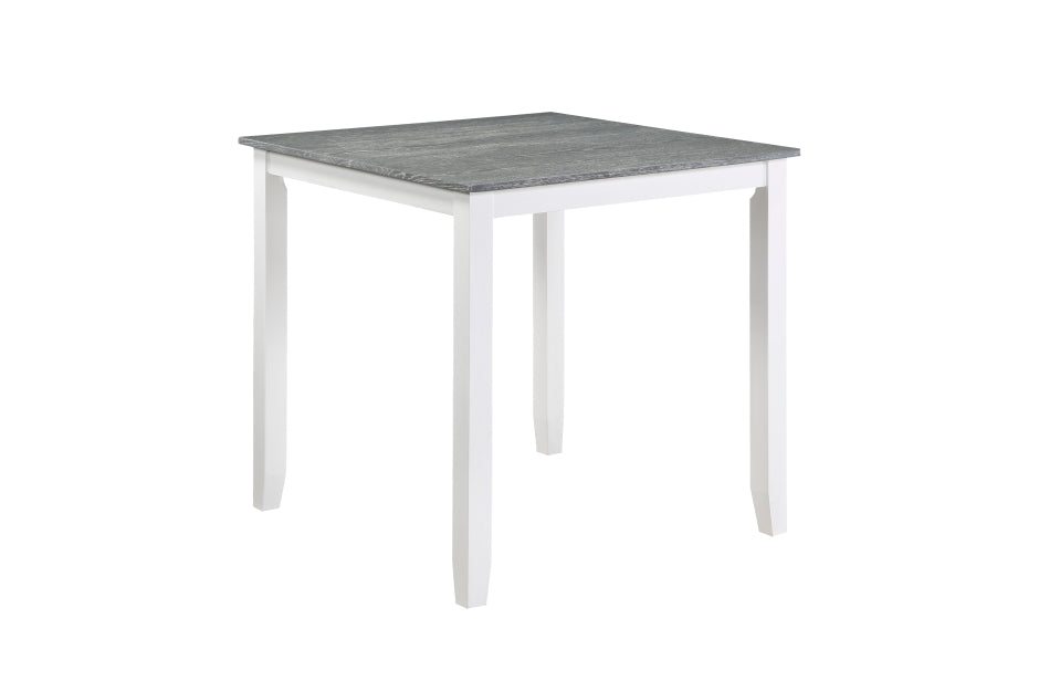 Lowell 5pcs Pub Set SOLD IN SET ONLY- WHITE/GREY