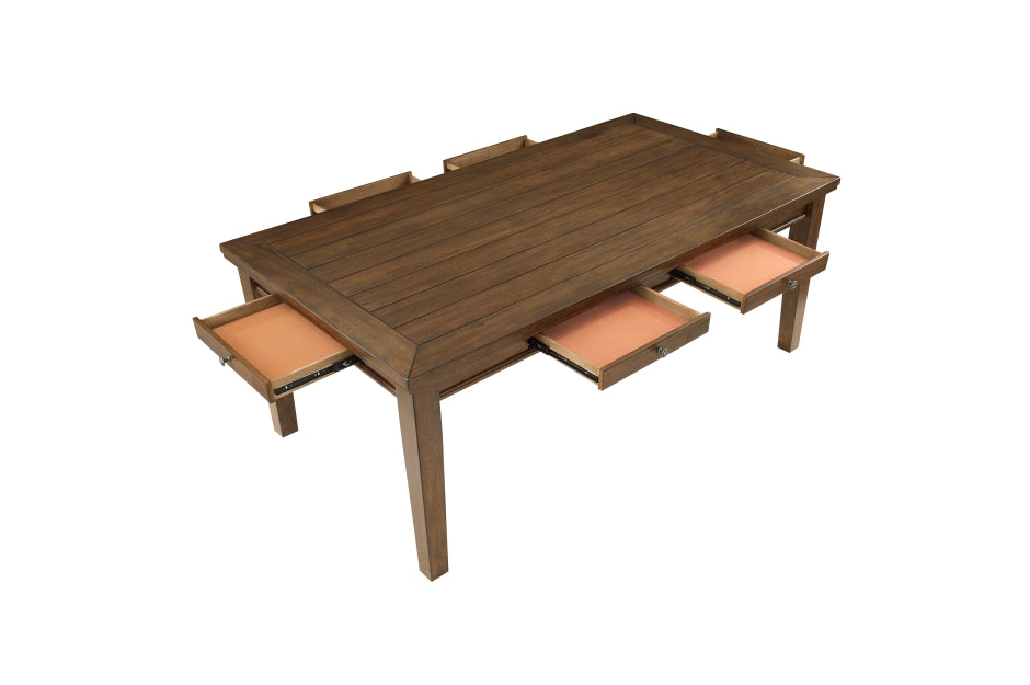 Tigard 7pcs Dining Set CHERRY