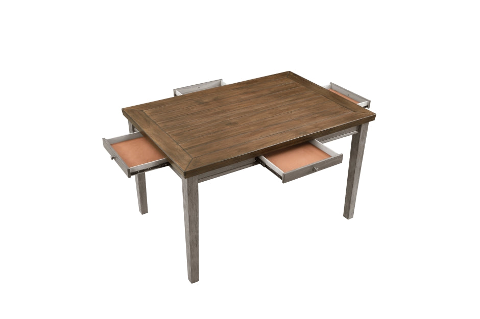 Tigard 7pcs Counter Set CHERRY/GREY