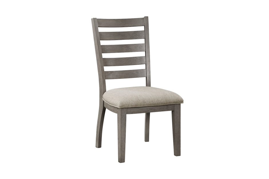 Tigard 5pcs Dining Set CHERRY/GREY