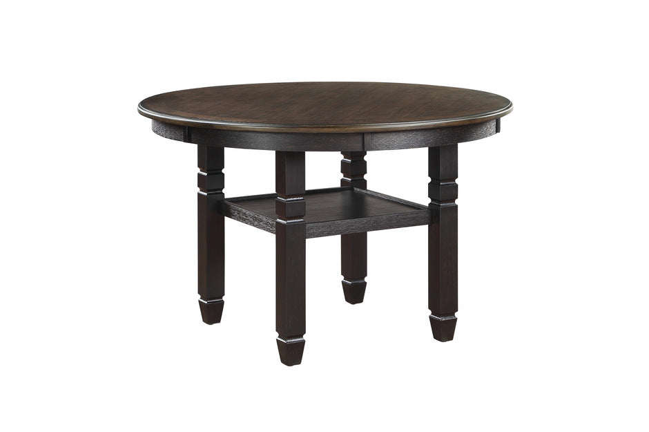 Asher 5pcs Dinette Set BROWN/BLACK