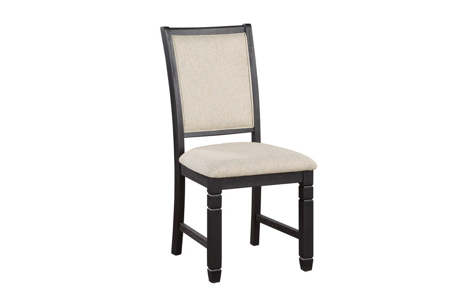 Asher 5pcs Dinette Set BROWN/BLACK