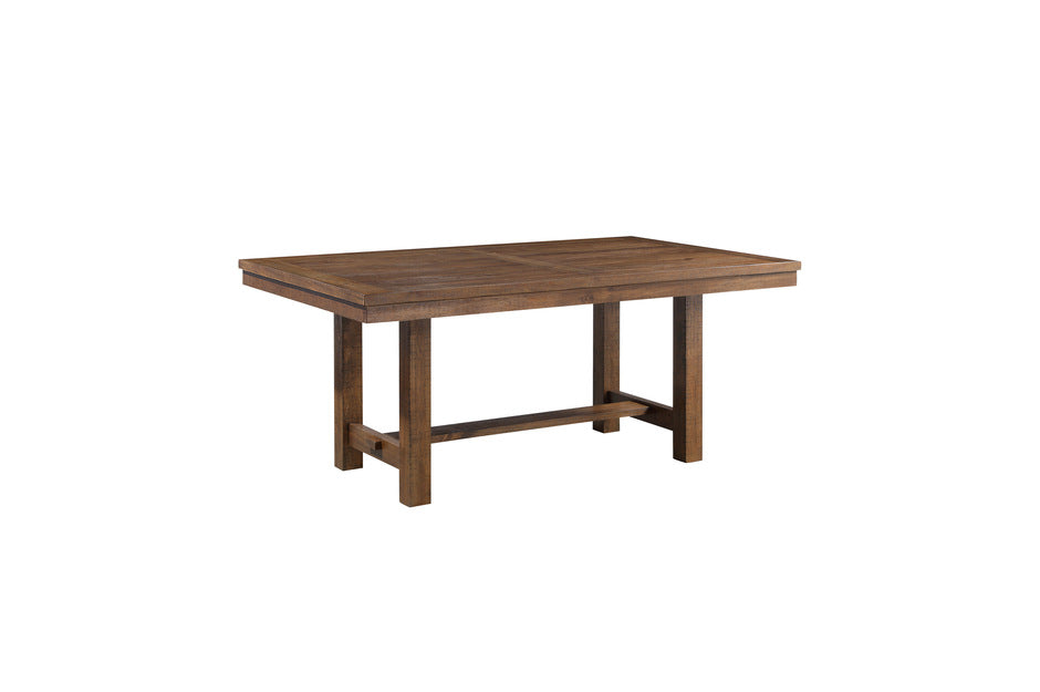 Bonner 6pcs Dining Set W/Bench BROWN