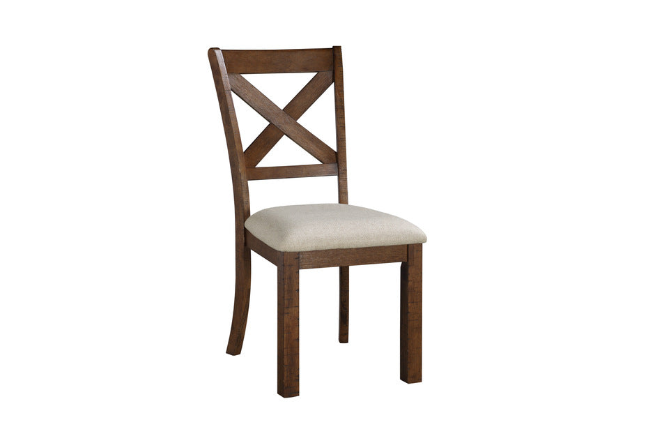 Bonner 6pcs Dining Set W/Bench BROWN