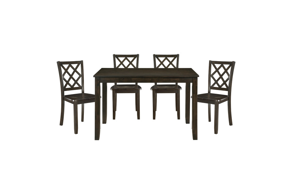 Astoria 5pcs Dinette Set-SOLD IN SET ONLY-CHARCOAL