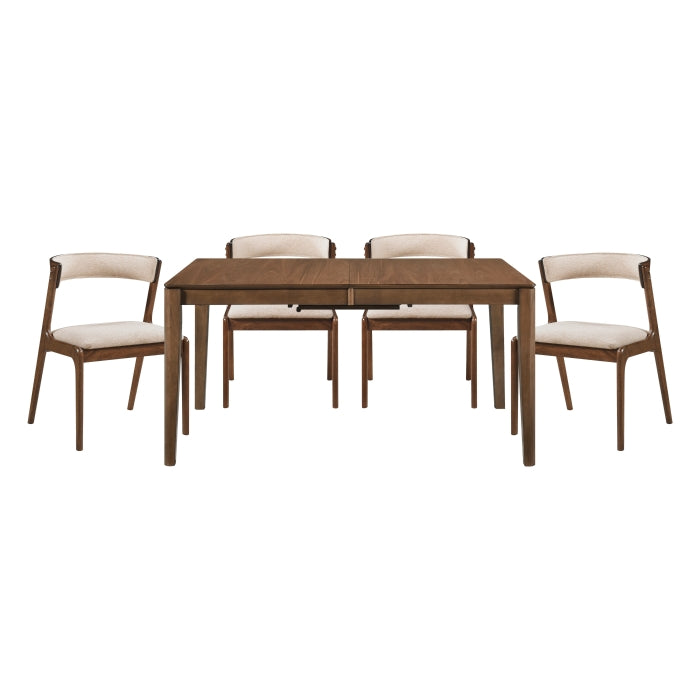 Leawood 5pcs Dining Set WALNUT