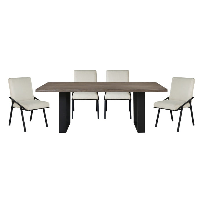 Rochelle 5pcs Dining Set OAK
