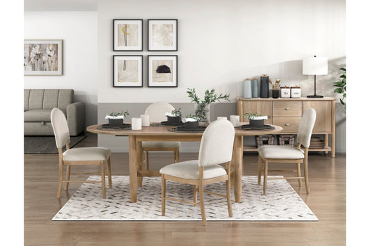 Myrna 5pcs Dining Set NATURAL