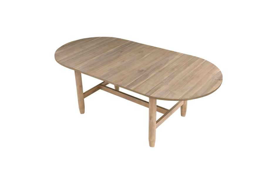 Myrna 7pcs Dining Set NATURAL