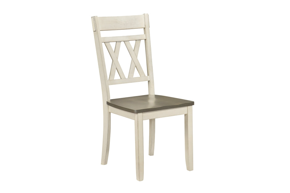Ogden 5pcs Dinette Set-GREYWASH/ANTIQUE WHITE