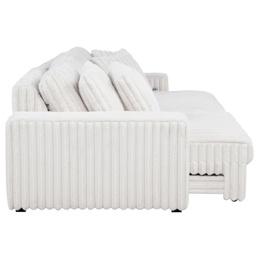 Jacana Power Chaise Sofa IVORY