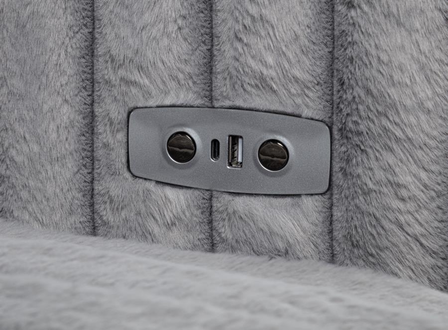 Jacana Power Chaise Sofa GREY