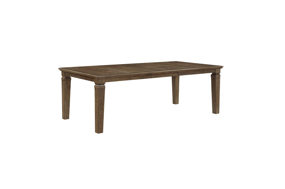 Quinn 5pcs Dining Set LITE BROWN