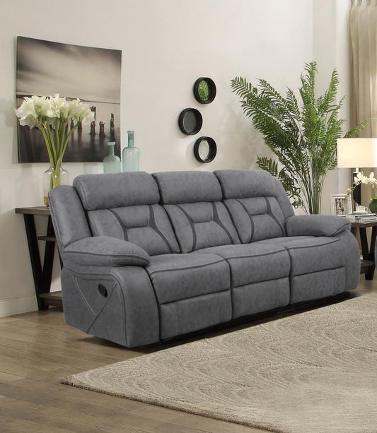 Higgins Reclining Sofa GREY