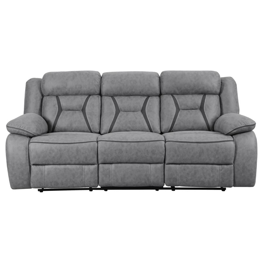Higgins Reclining Sofa GREY