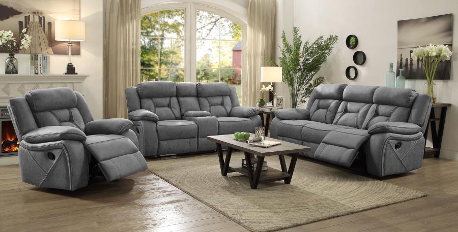 Higgins Reclining Loveseat GREY